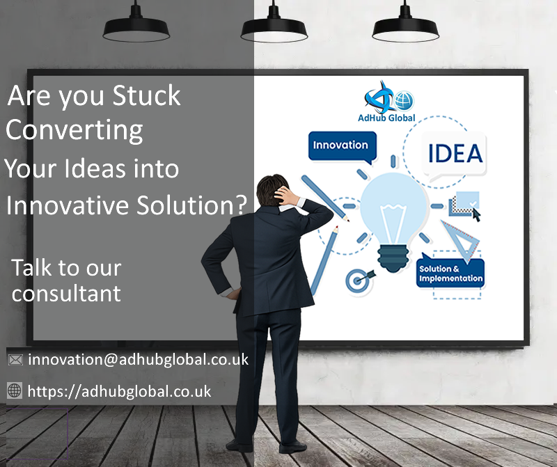Stuck on converting you ideas into innovative solution?